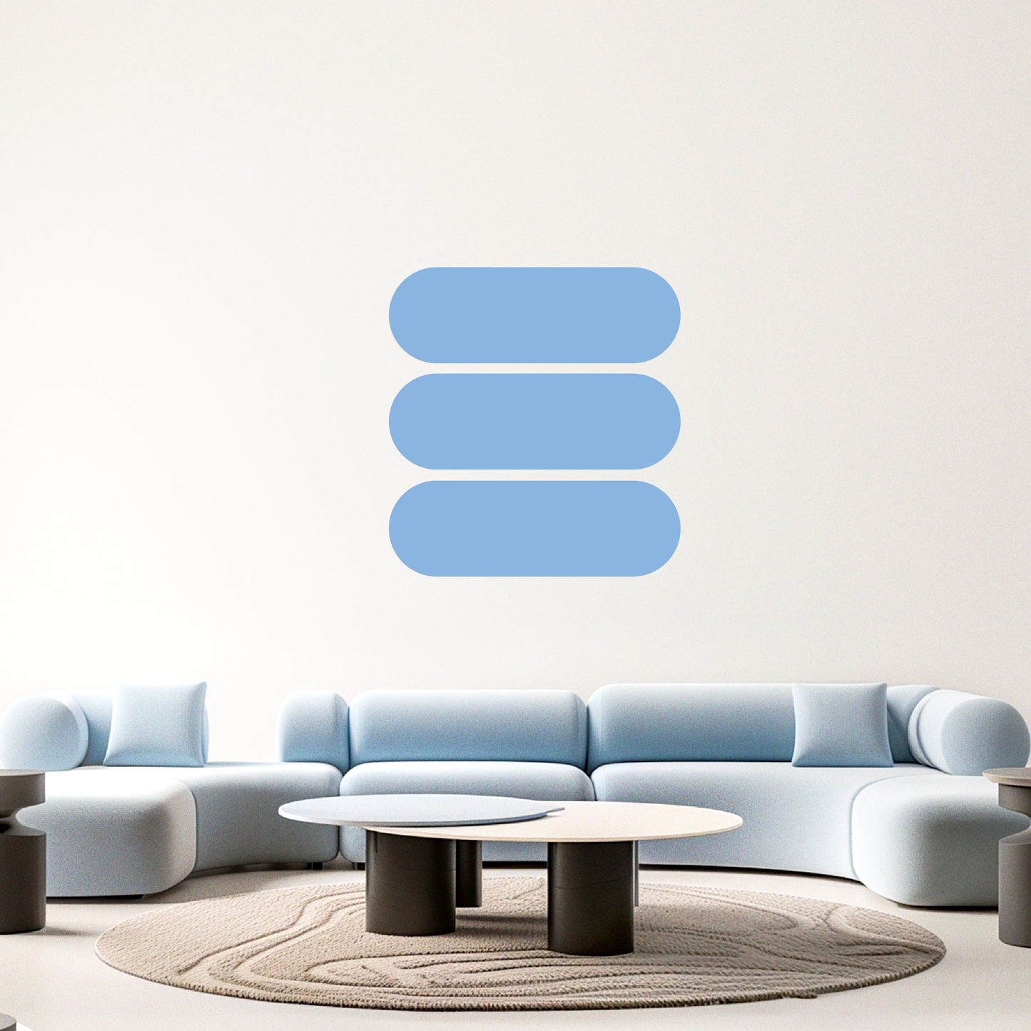 Three Squircle Stack