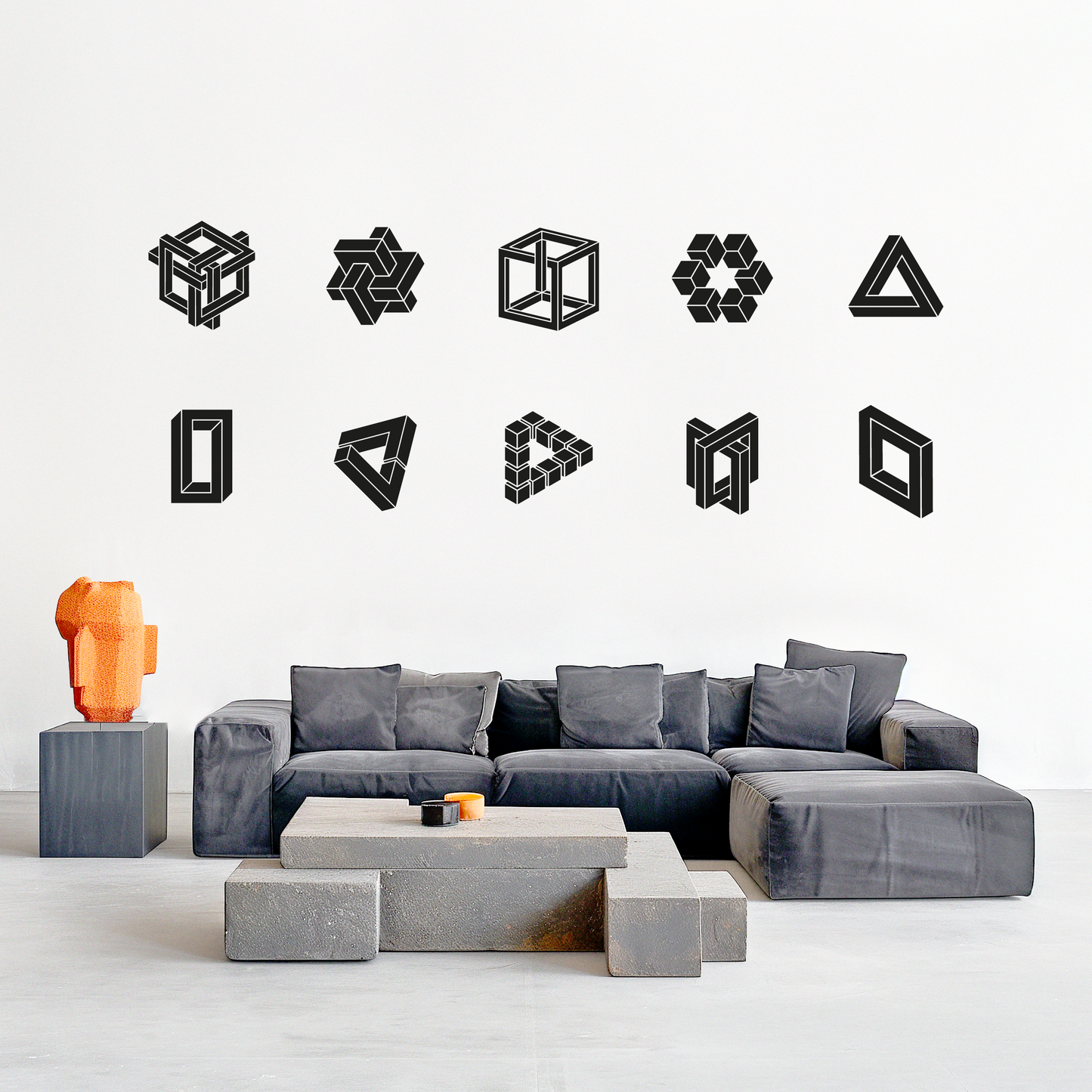 Impossible Object Mural