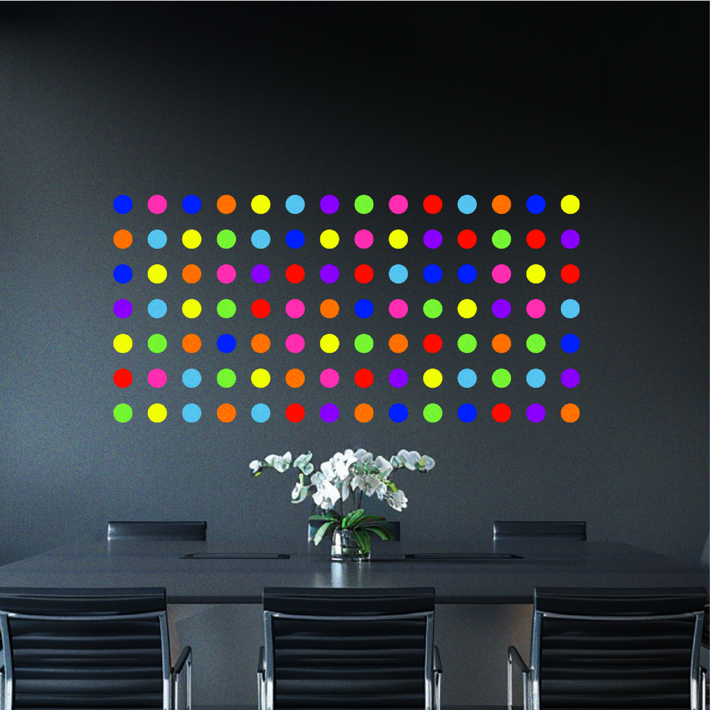 Dot Grid Mural