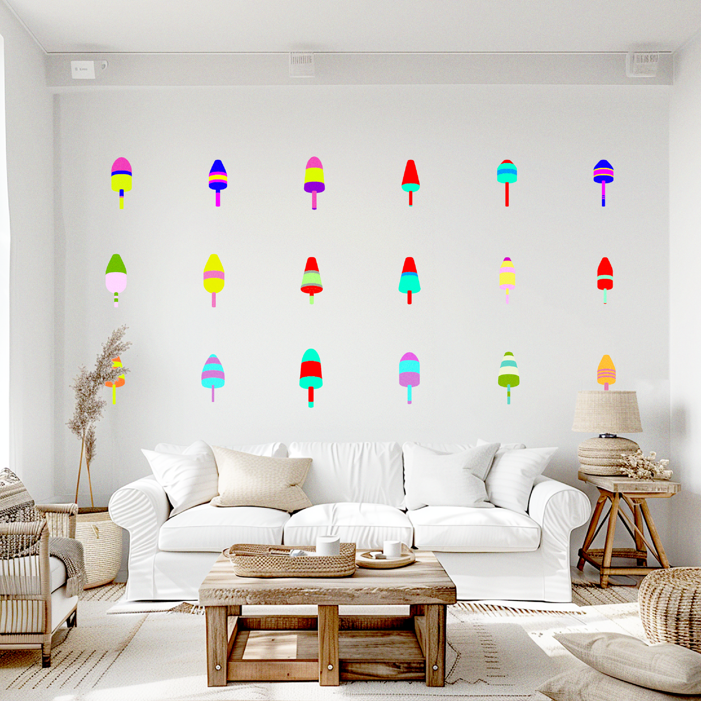 Lobster Buoy Mural