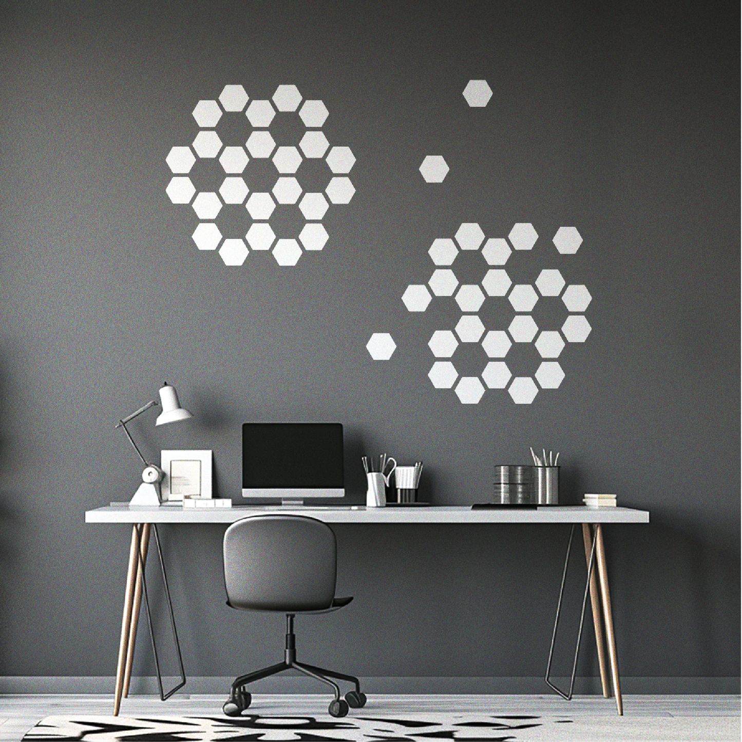 Modular Hexagons - Whole Wall Kit
