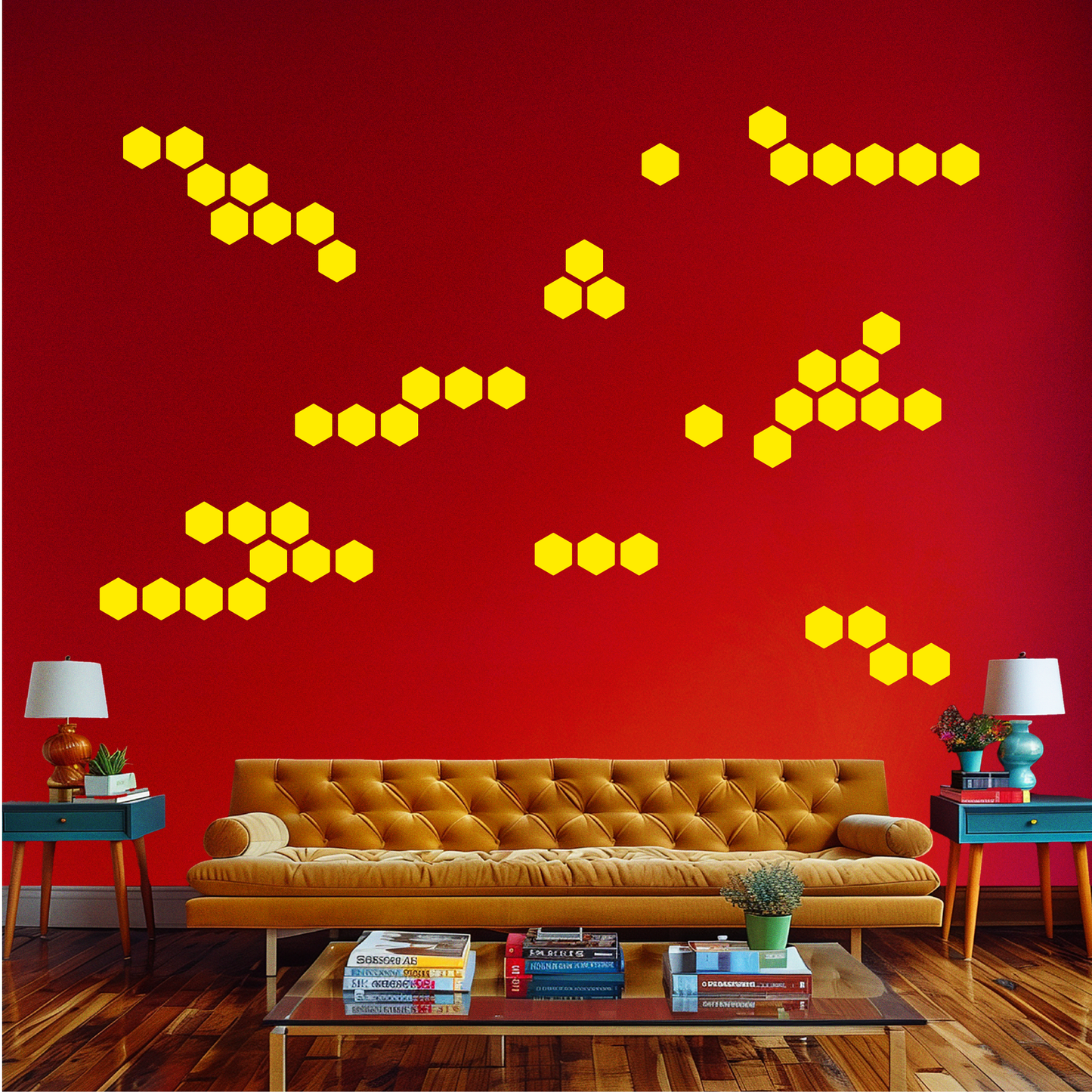 Modular Hexagons - Whole Wall Kit