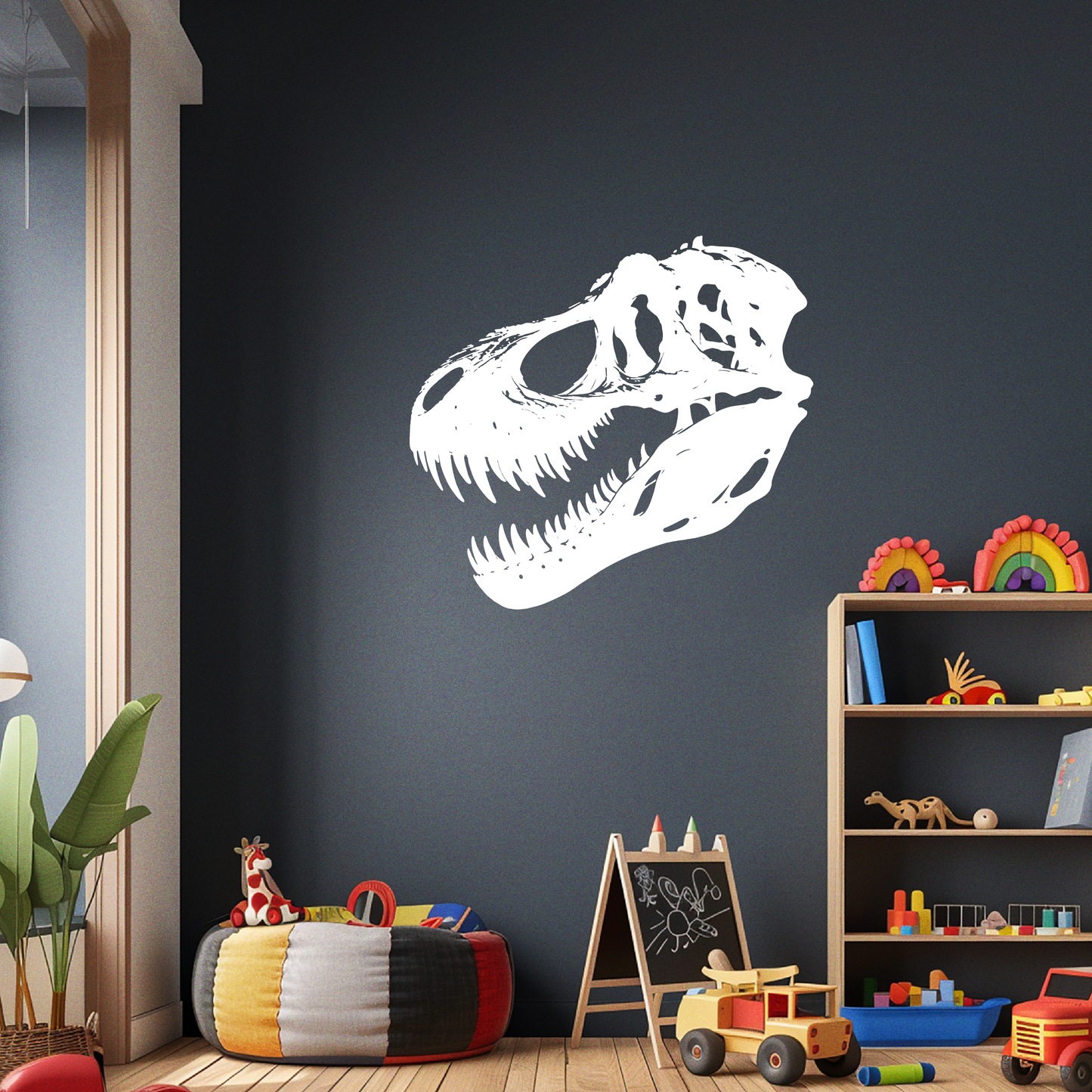 Life-Size Tyrannosaurus Rex Skull