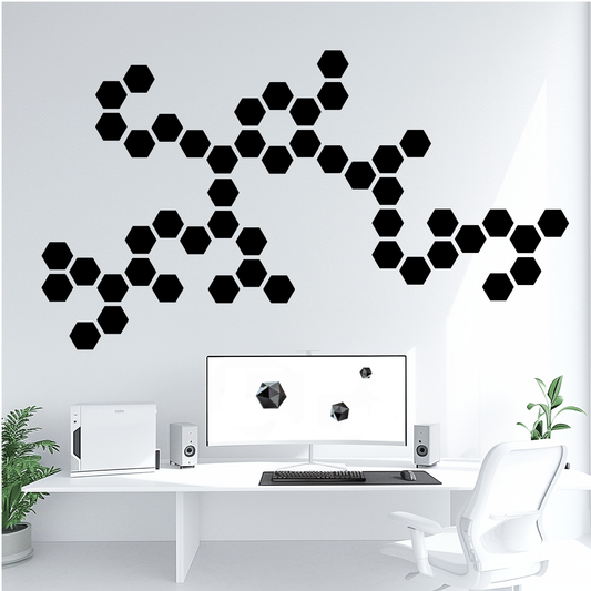 Modular Hexagons - Whole Wall Kit