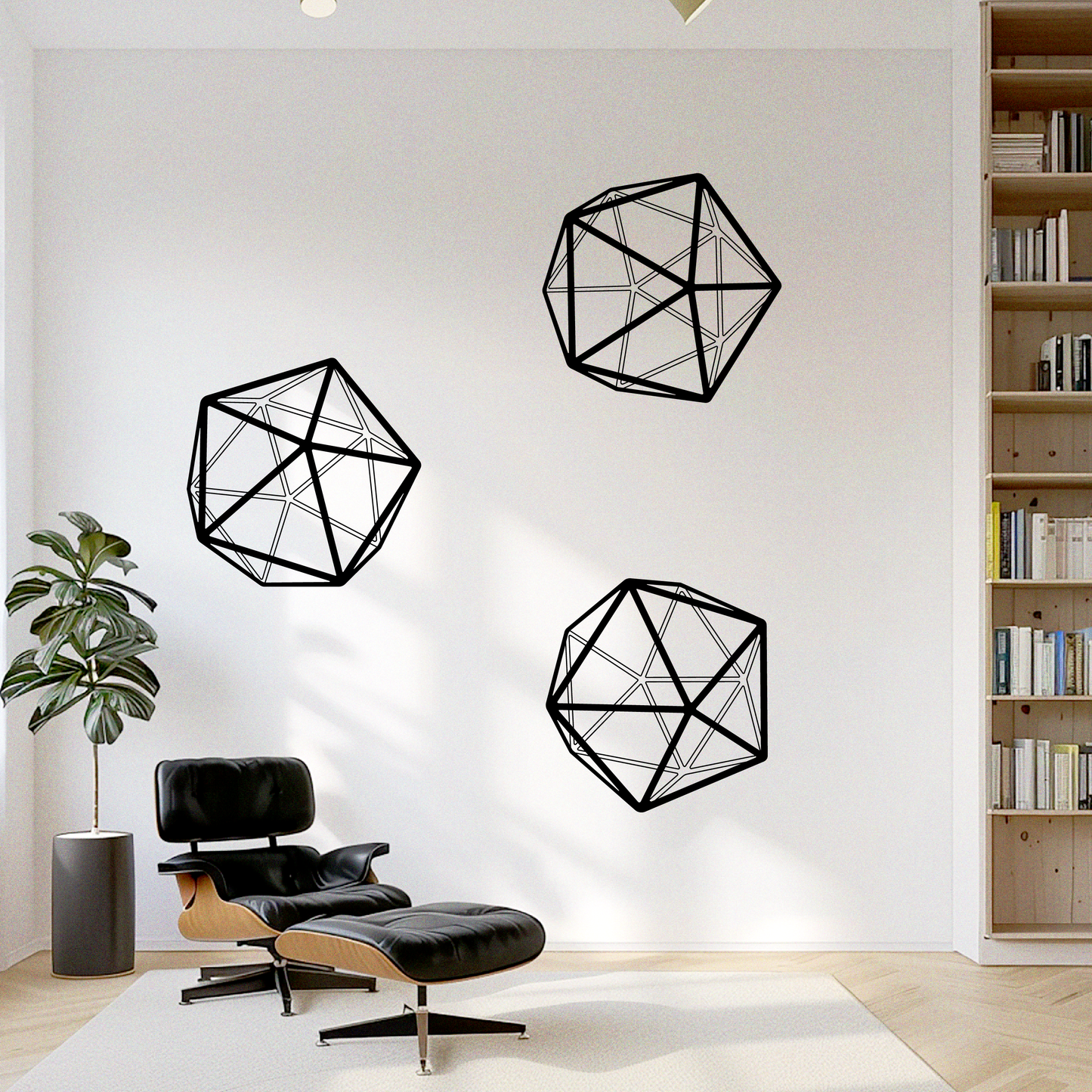 Three Icosahedrons