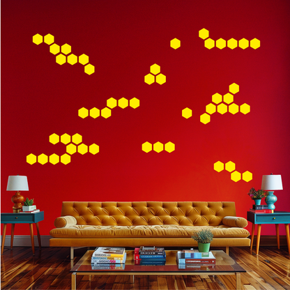 Modular Hexagons - Whole Wall Kit