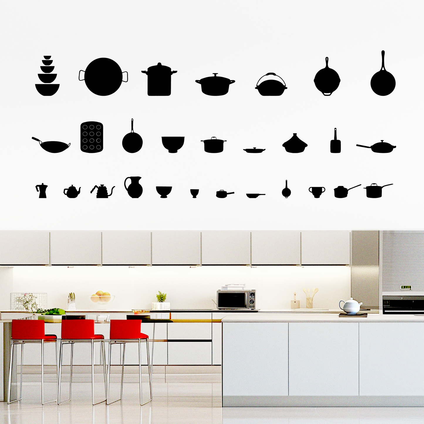 Pots and Pans Wall