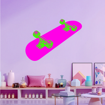 Fluorescent Skateboard