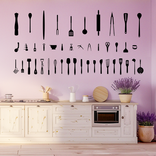 Kitchen Utensil Wall